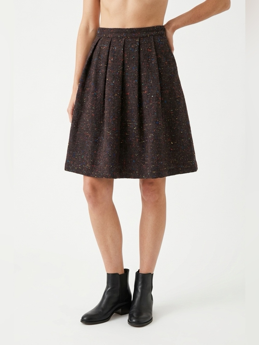 Fenn Wright & Manson tweed skirt